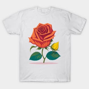 Cute Rose T-Shirt